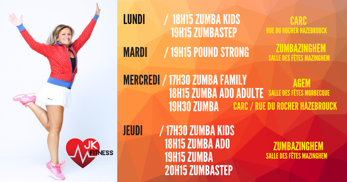 julie zumba hazebrouck